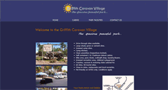 Desktop Screenshot of griffithcaravanvillage.com.au